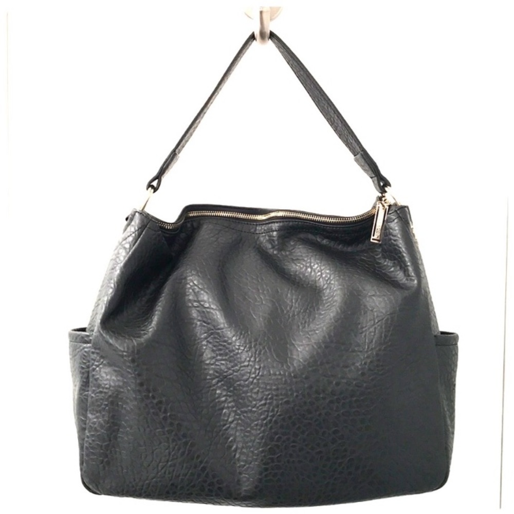Versace Jeans Black Leather Hobo Bag 🖤